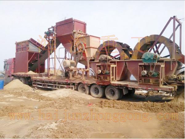 移動式破碎制砂洗沙機(jī)